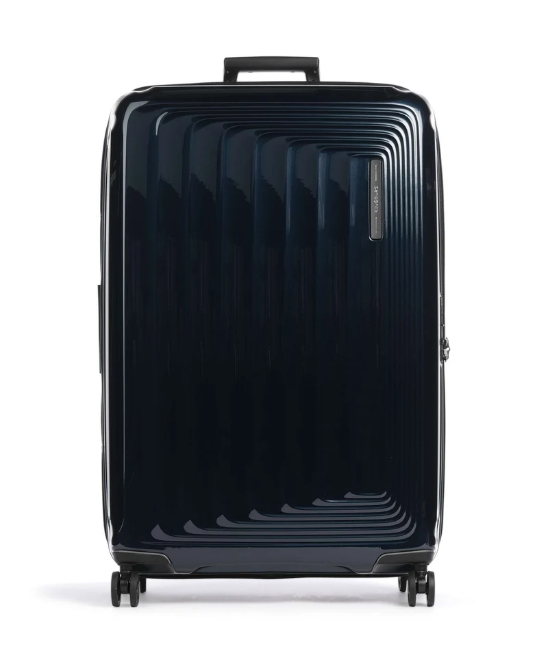 Samsonite Nuon 4-Rollen Trolley metallic dark blue