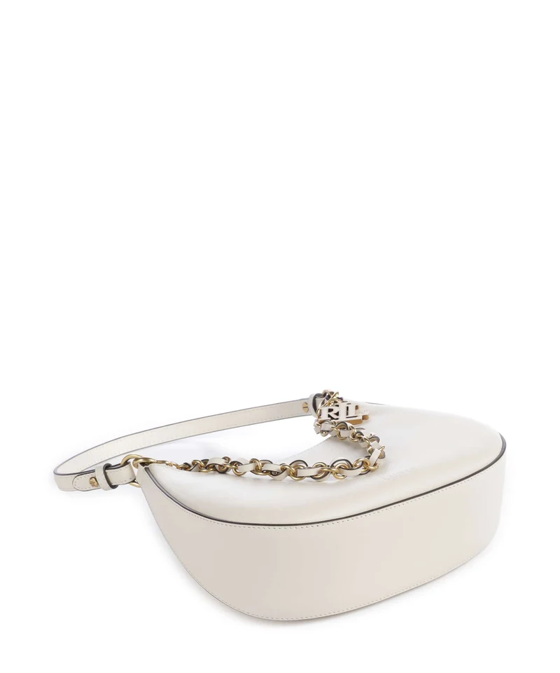 Lauren Ralph Lauren Marcy Medium Schultertasche soft white