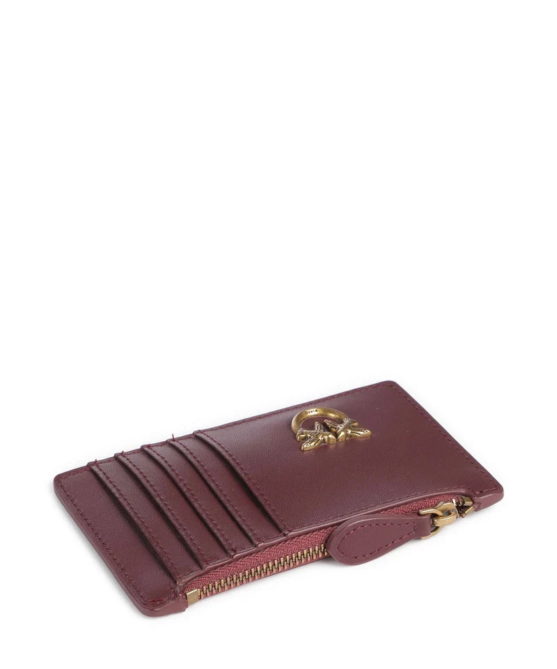 Pinko Airone Kreditkartenetui ribes intenso/antique gold