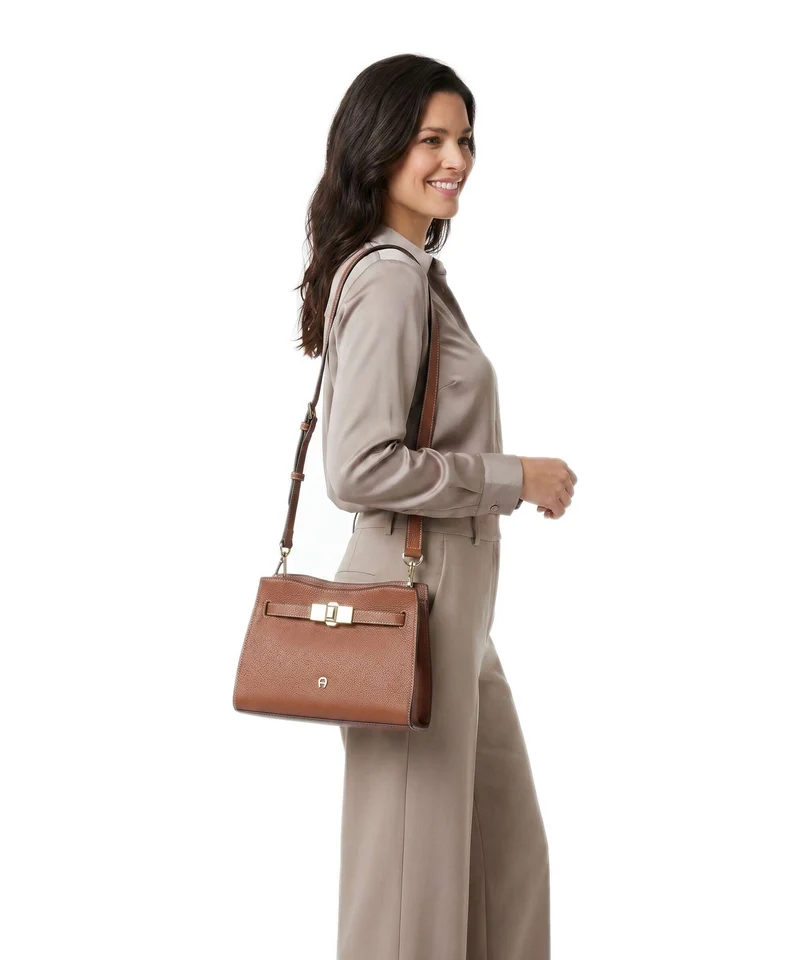 Aigner Farah S Umhängetasche cognac brown