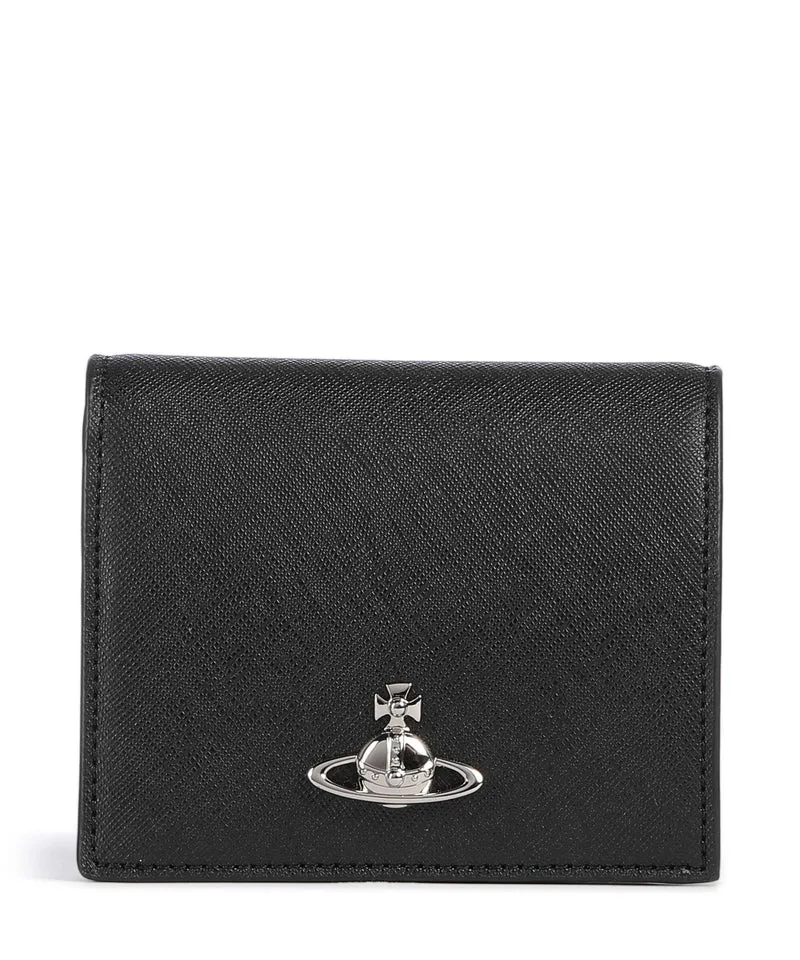 Vivienne Westwood Saffiano Plain Geldbörse black