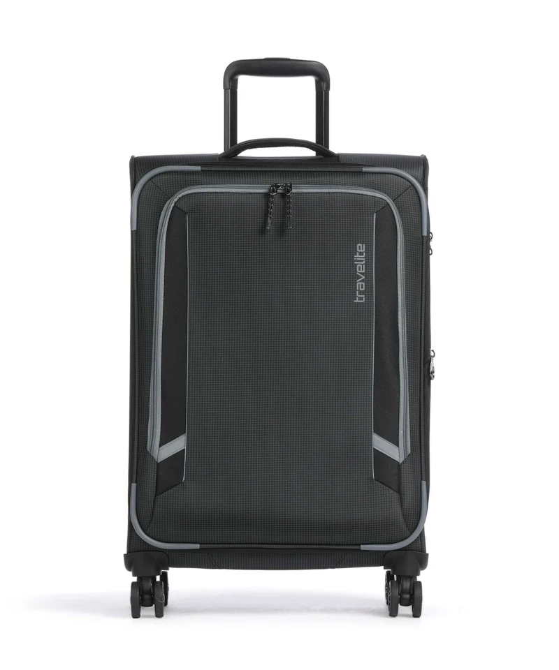 Travelite Corsiica 4-Rollen Trolley black