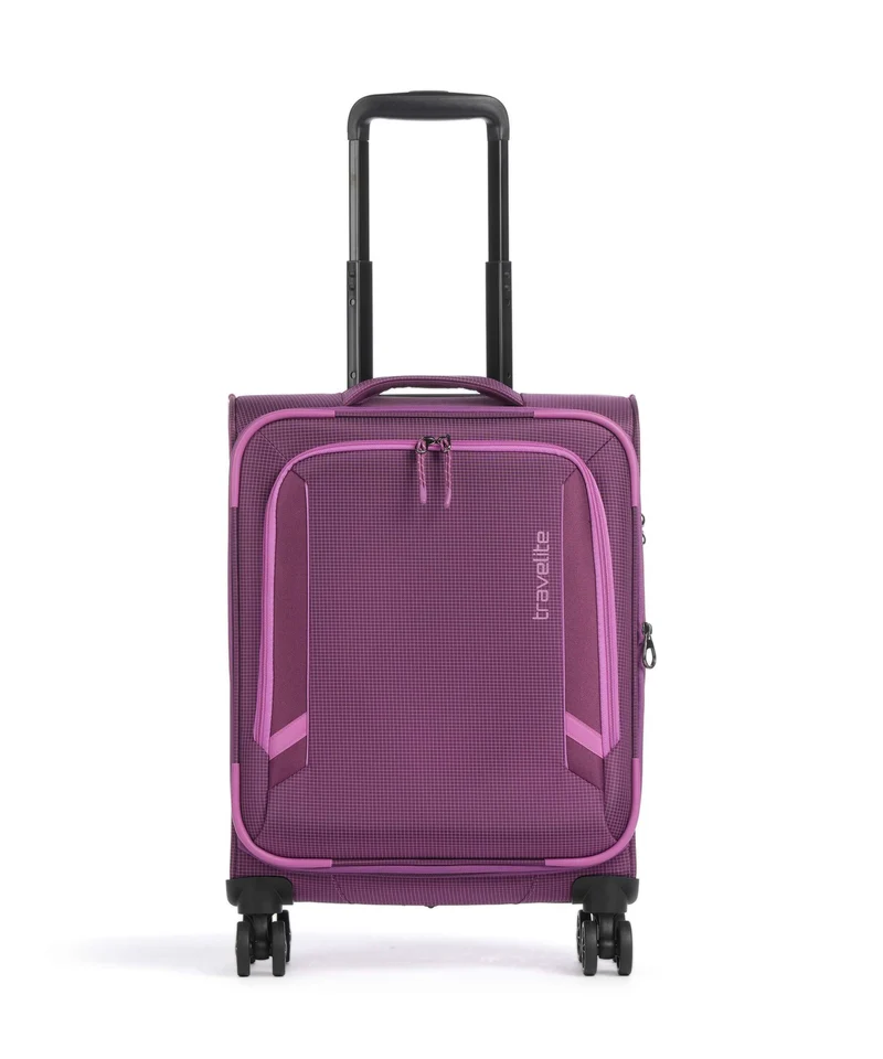 Travelite Corsiica 4-Rollen Trolley pink