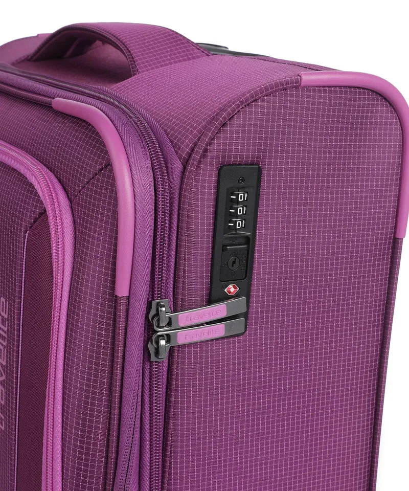 Travelite Corsiica 4-Rollen Trolley pink