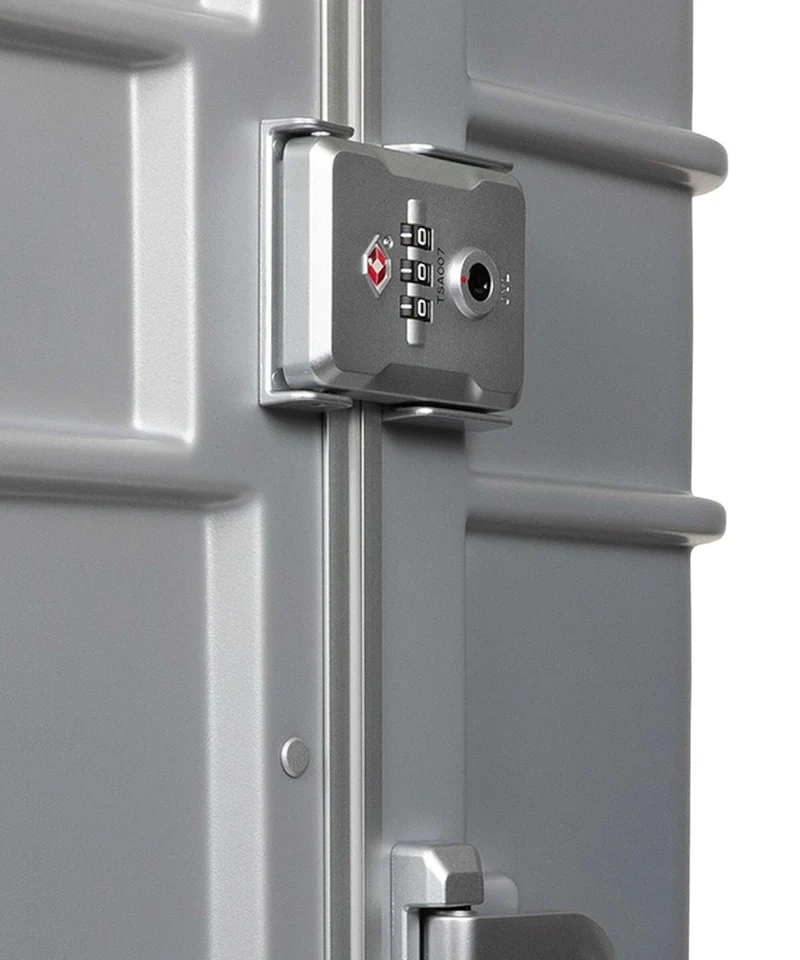 Eastpak Resist'R Case 4-Rollen Trolley metal silver
