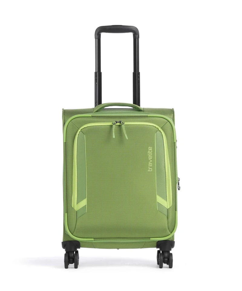 Travelite Corsiica 4-Rollen Trolley fresh green