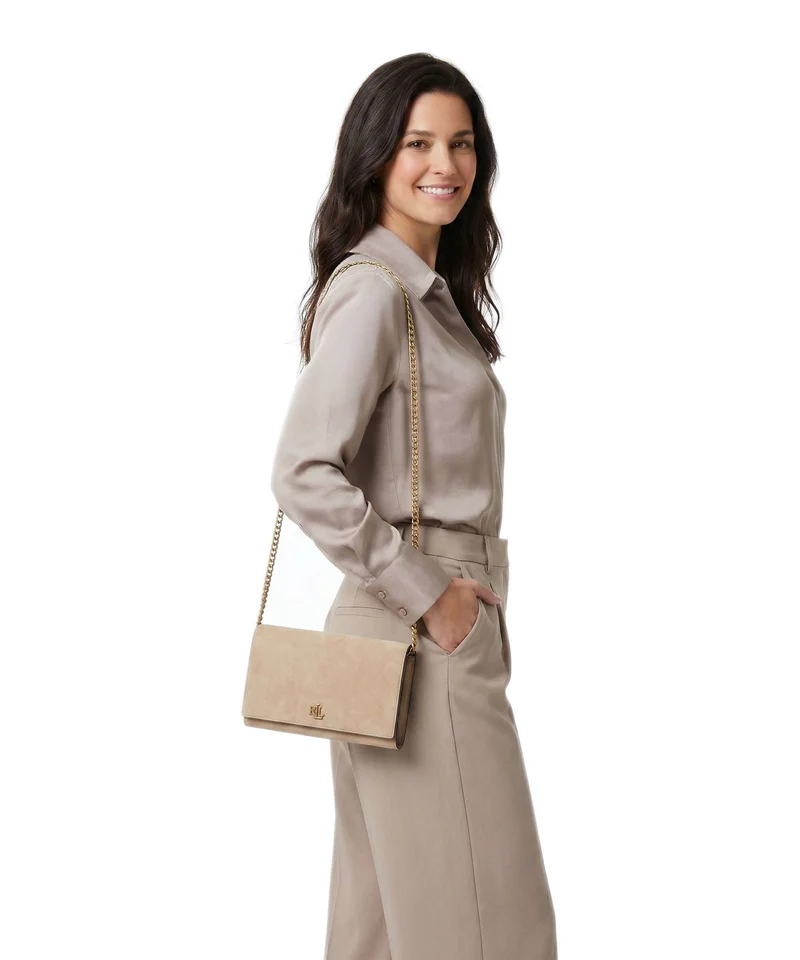 Lauren Ralph Lauren Adair II Large Geldbörse tan