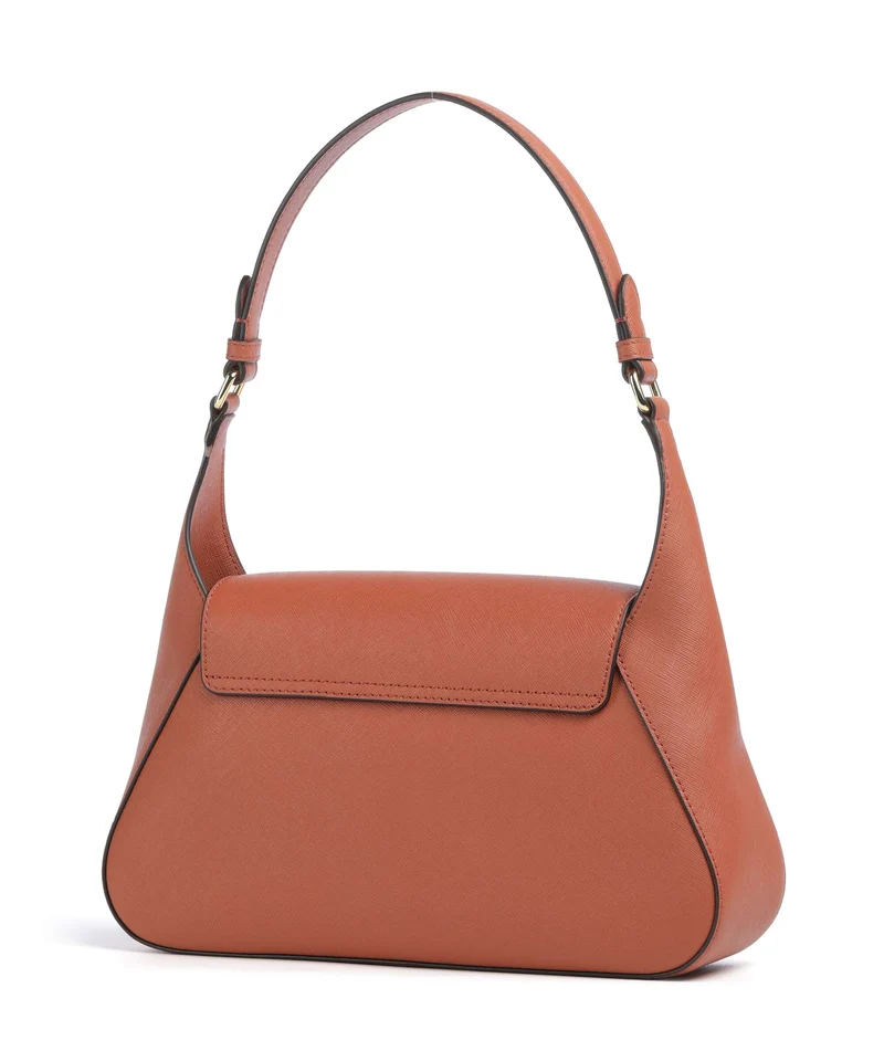 Lauren Ralph Lauren Schylar Medium Schultertasche red terracotta