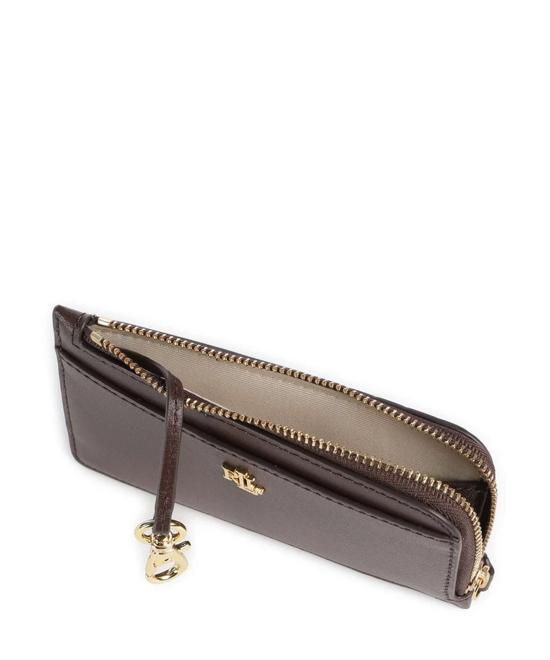 Lauren Ralph Lauren Kreditkartenetui chestnut brown
