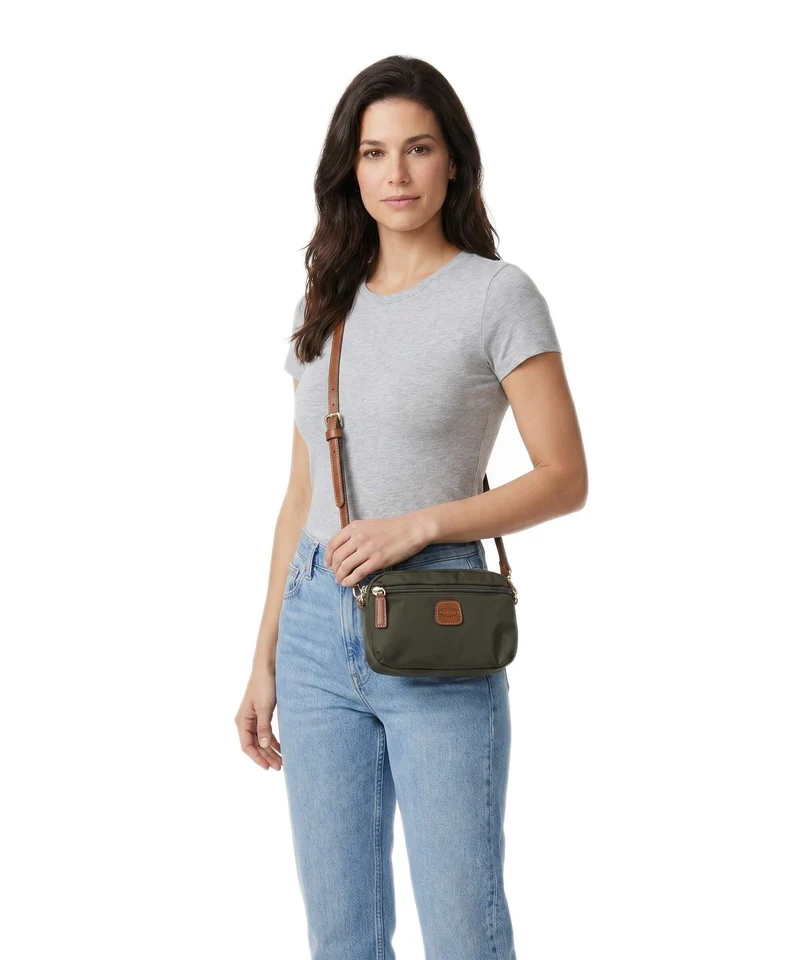 Brics X-Collection Umhängetasche olive