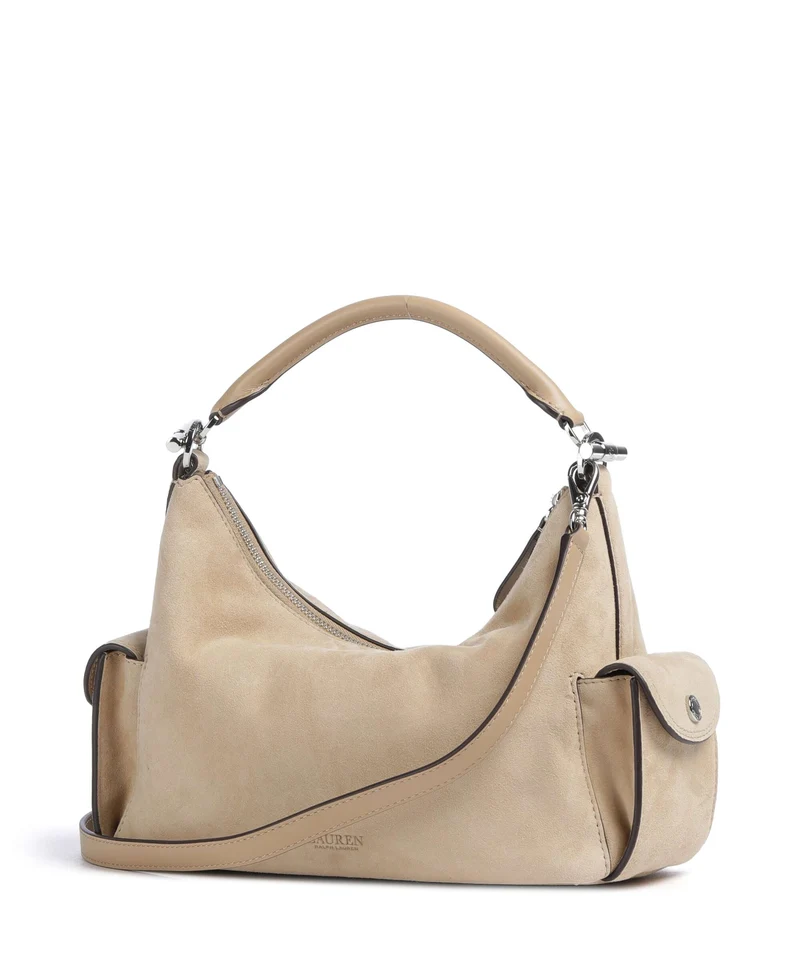 Lauren Ralph Lauren Blaike Small Schultertasche tan