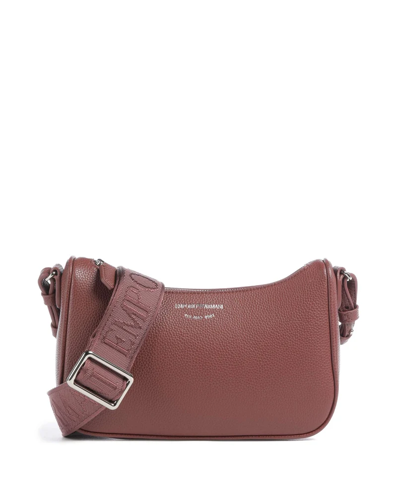 Emporio Armani Lilly Schultertasche gianduia/navy