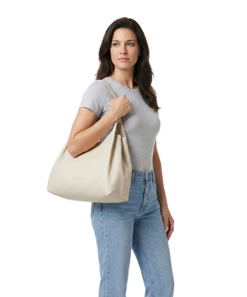 Gianni Chiarini Dua L Shopper alabaster