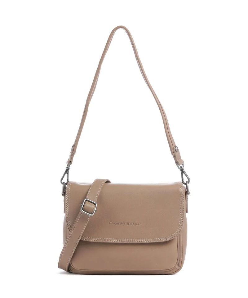 The Chesterfield Brand Serene Miloa Schultertasche taupe