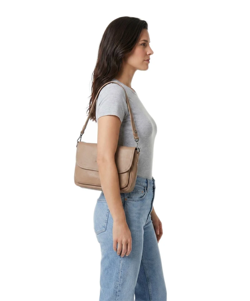 The Chesterfield Brand Serene Miloa Schultertasche taupe