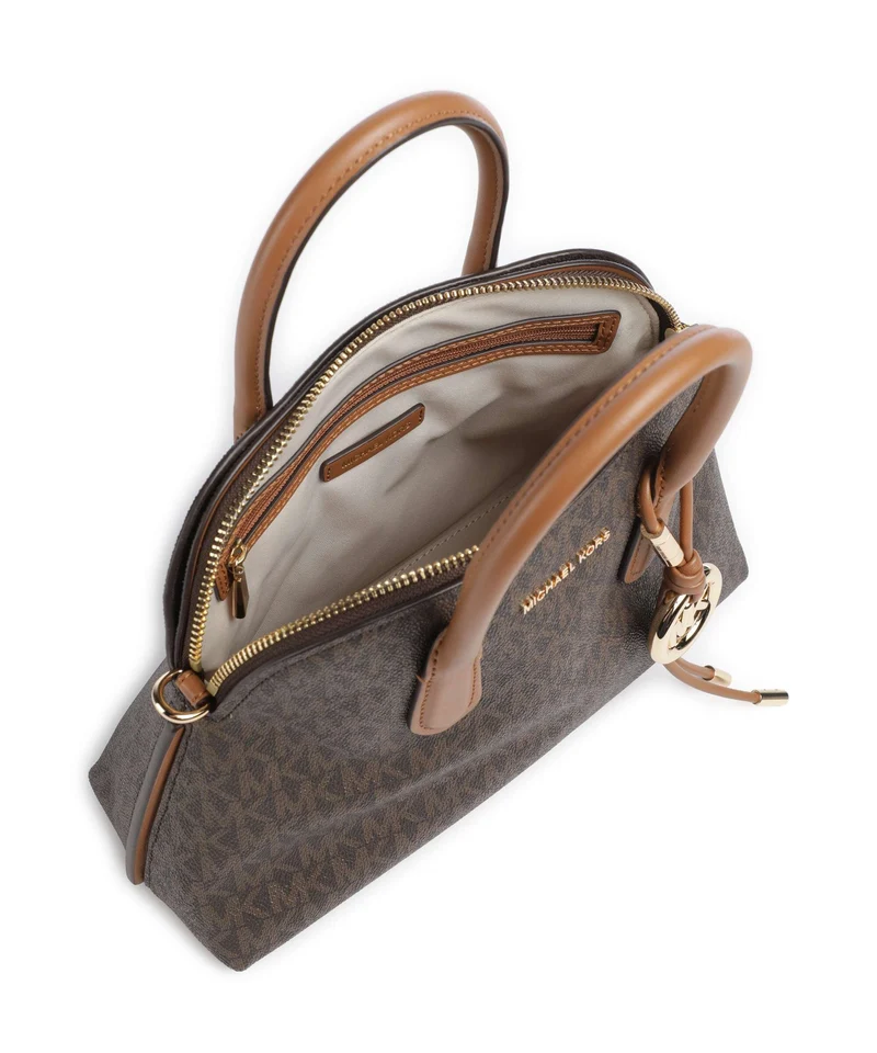 Michael Kors Freddie Medium Handtasche brown/acorn