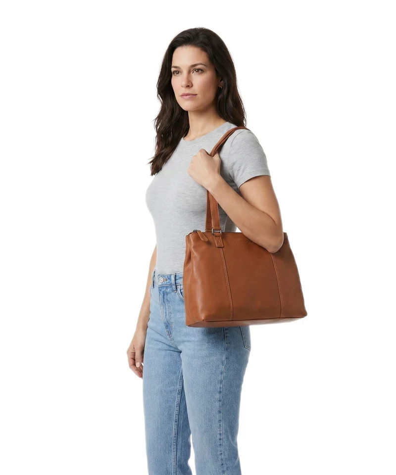 The Chesterfield Brand Serene Marvos Schultertasche cognac