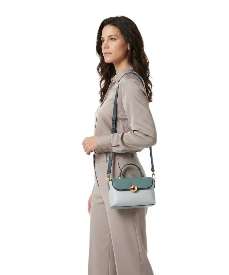 Furla Moonlight Mini Umhängetasche toni edera green