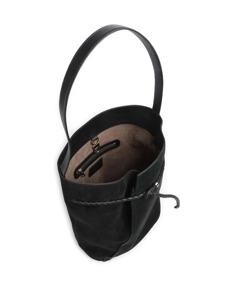 BOSS Revers Bucket Handtasche black