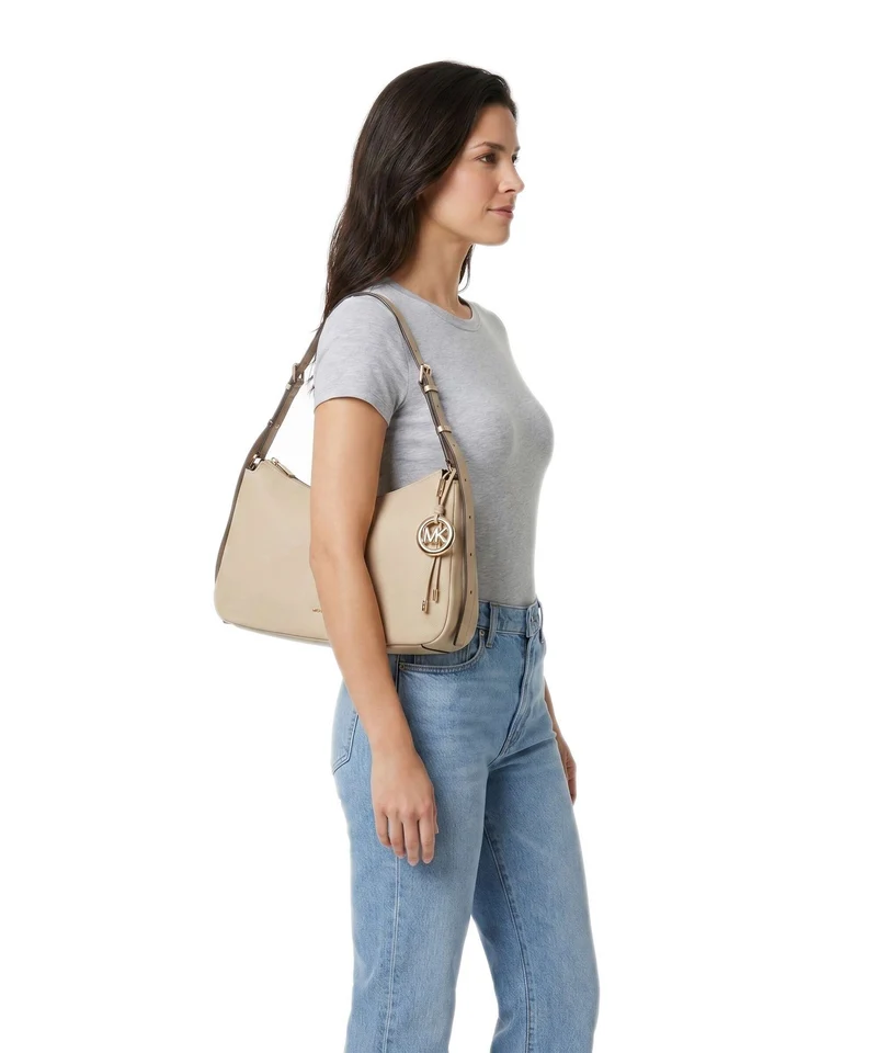 Michael Kors Nolita Medium Beuteltasche khaki