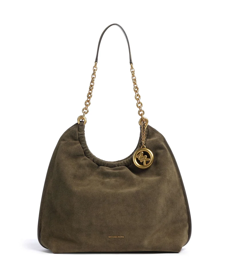 Michael Kors Indie Large Beuteltasche loden