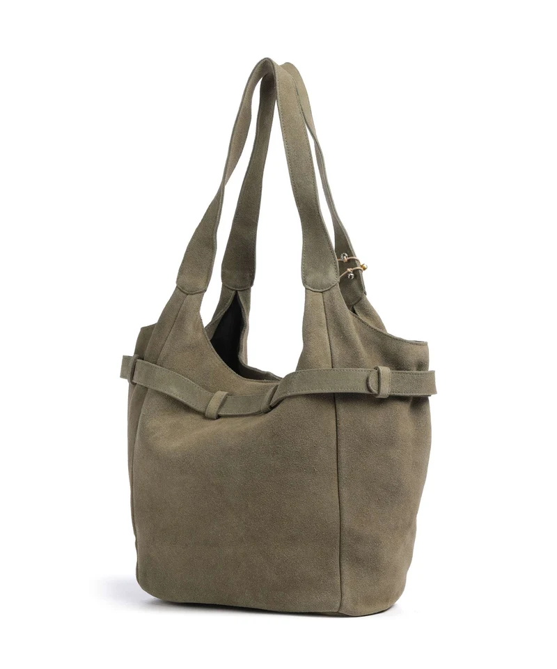 Anokhi Beuteltasche olive