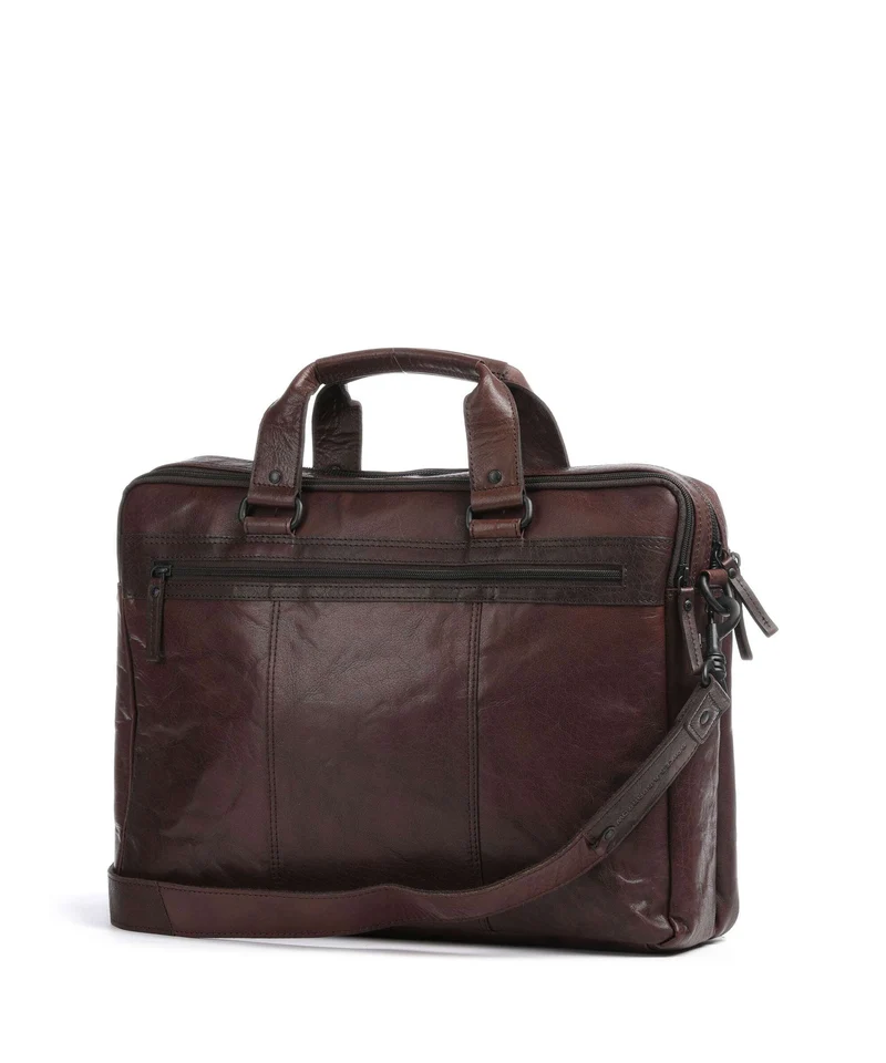 Spikes & Sparrow Bronco Aktentasche dunkelbraun