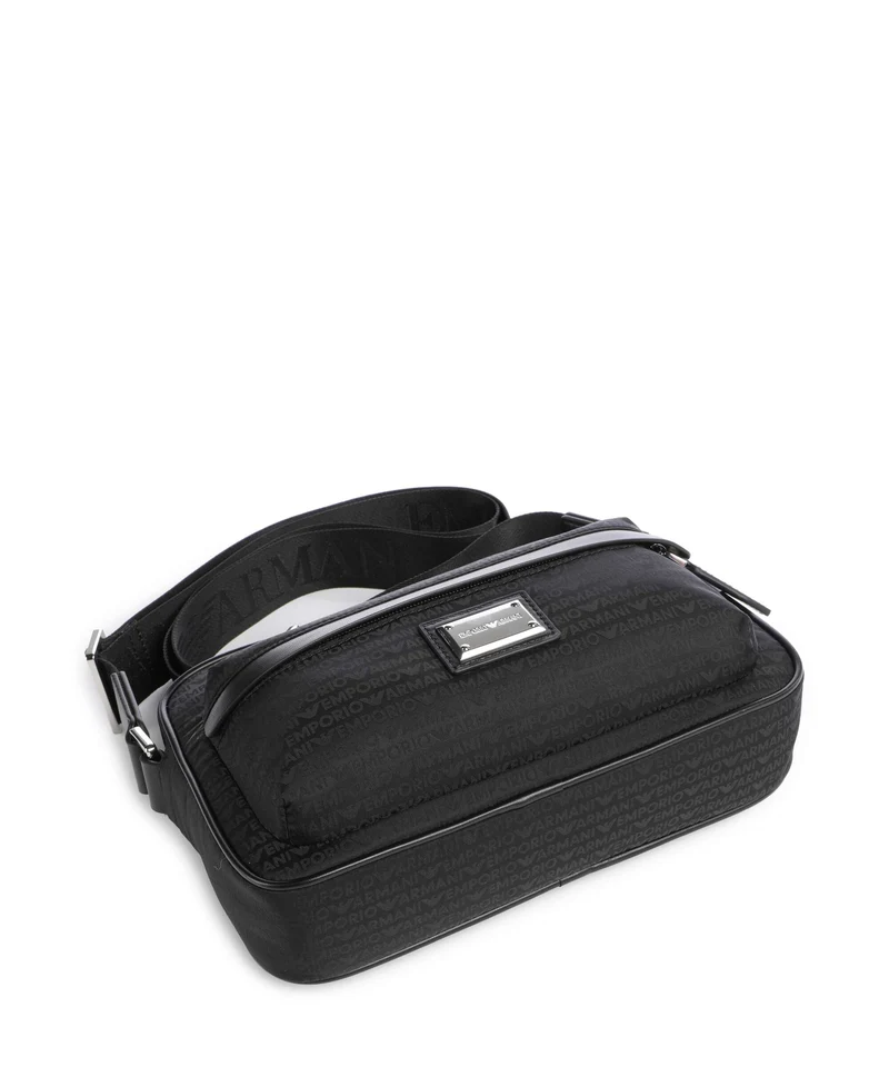 Emporio Armani Monogram Umhängetasche black beauty