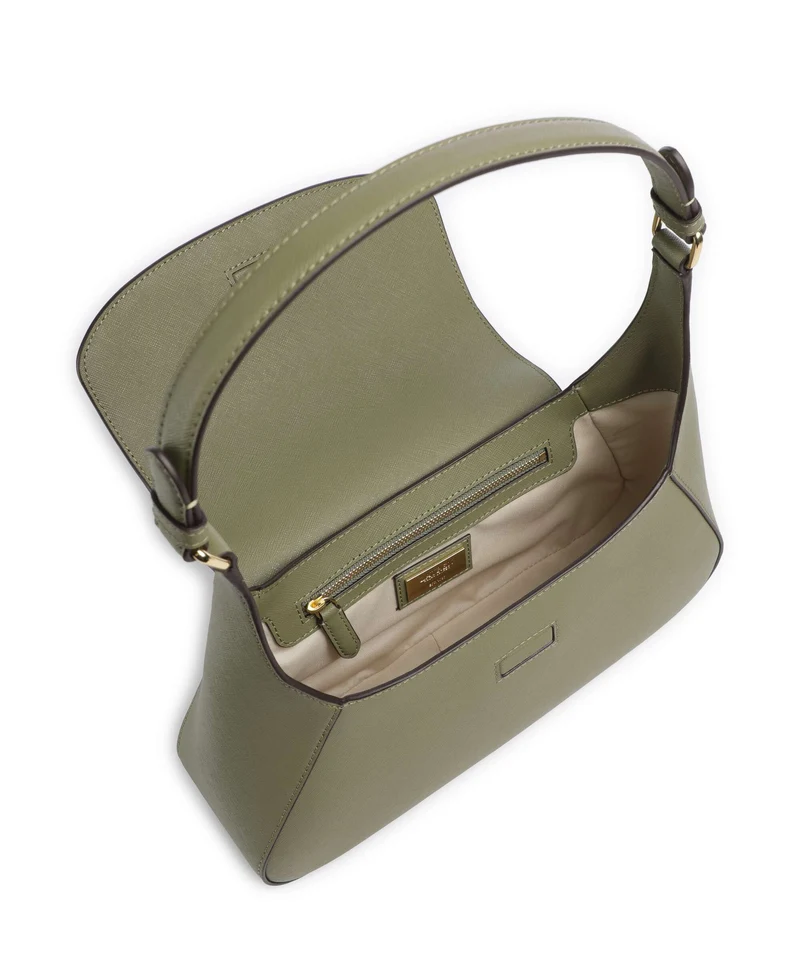Lauren Ralph Lauren Schylar Medium Schultertasche sage green