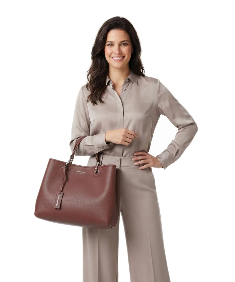 Emporio Armani My EA M Handtasche gianduia/navy