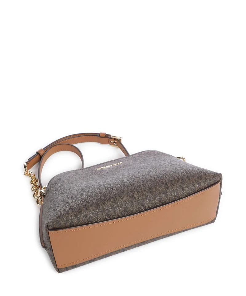 Michael Kors Freddie Small Umhängetasche brown/acorn