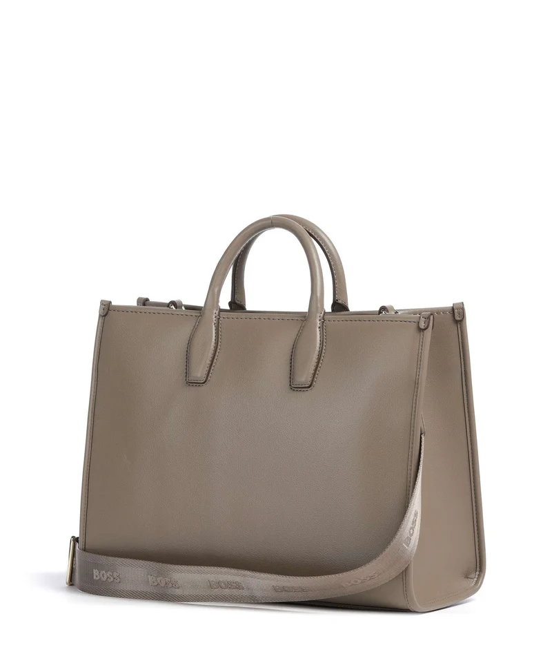 BOSS Sandy Handtasche brown overflow