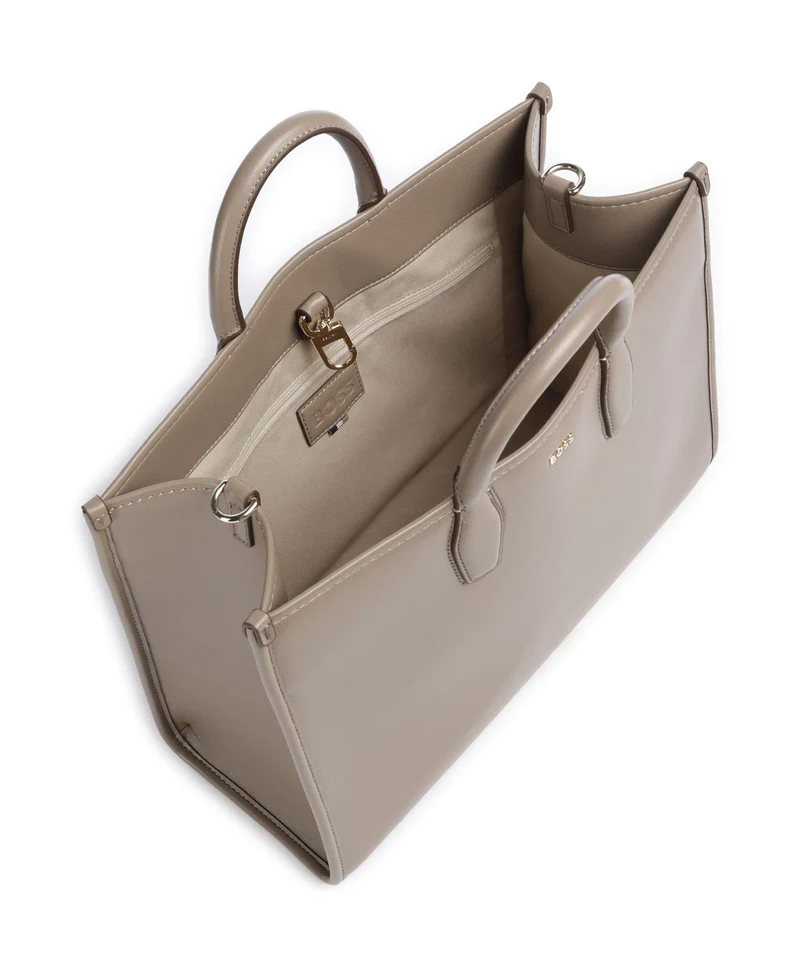 BOSS Sandy Handtasche brown overflow