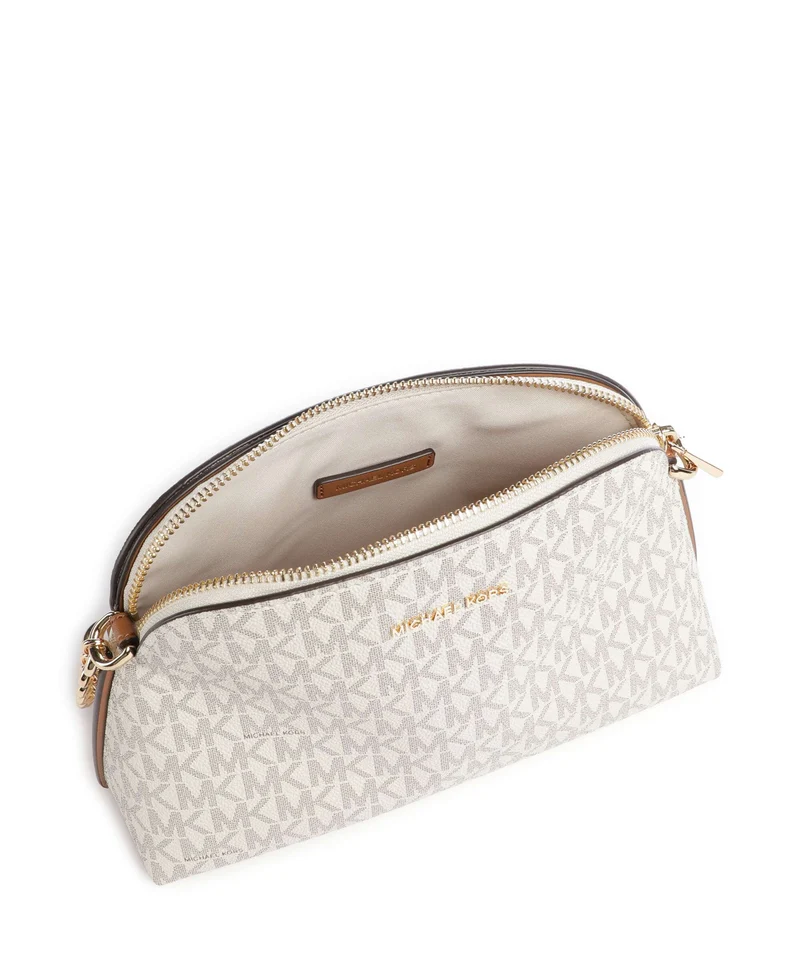 Michael Kors Freddie Small Umhängetasche vanilla/acorn
