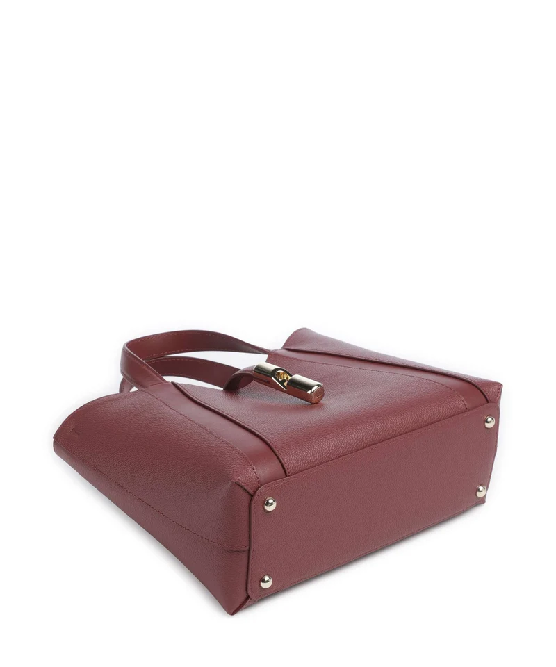 Furla Goccia S Handtasche red apple