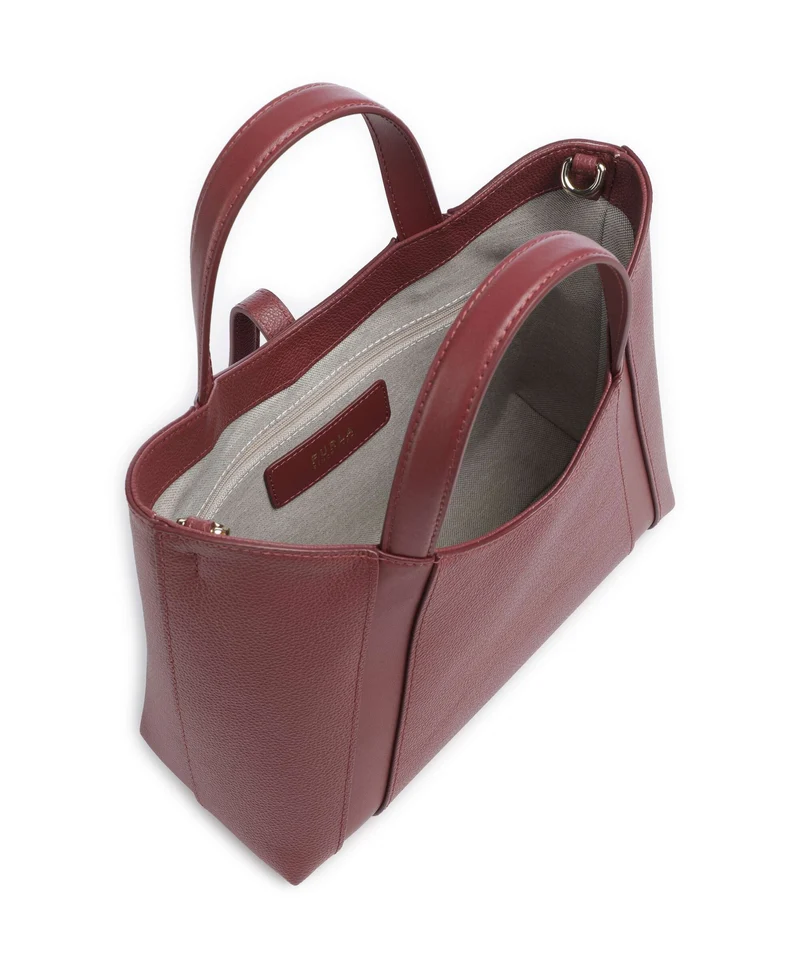 Furla Goccia S Handtasche red apple