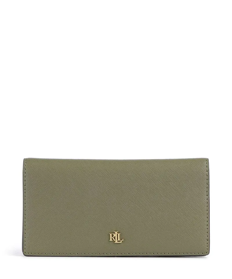 Lauren Ralph Lauren Medium Geldbörse sage green