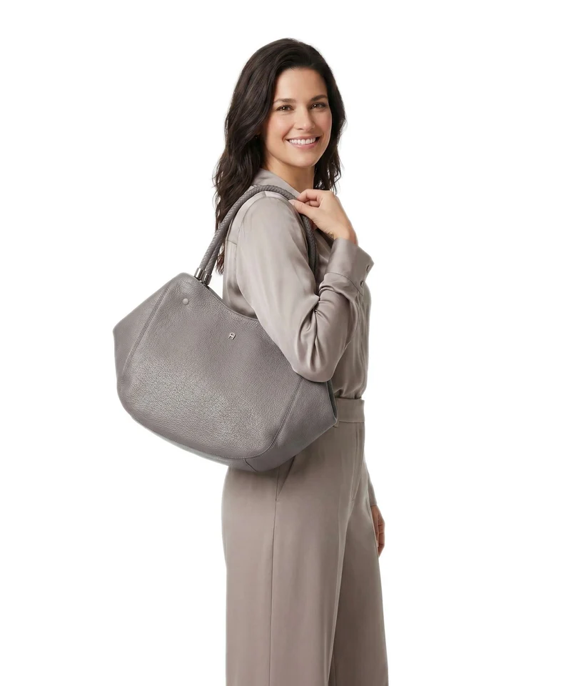 Aigner Carré Soft L Shopper ash grey