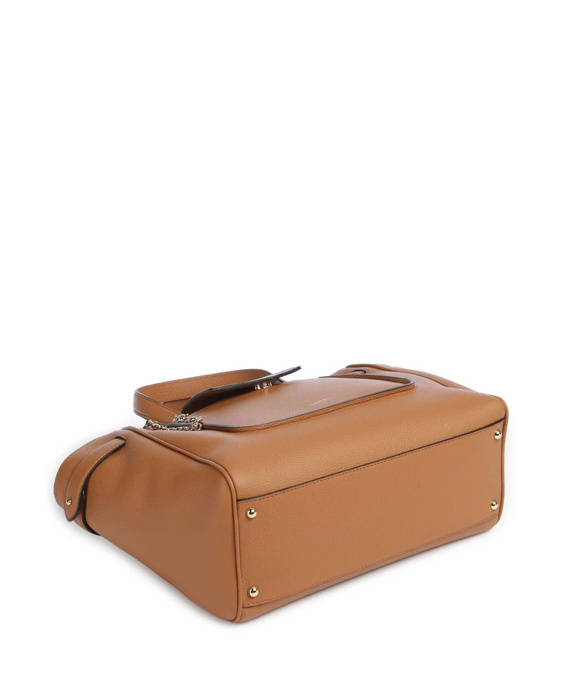 Lancel Théa M Handtasche camel