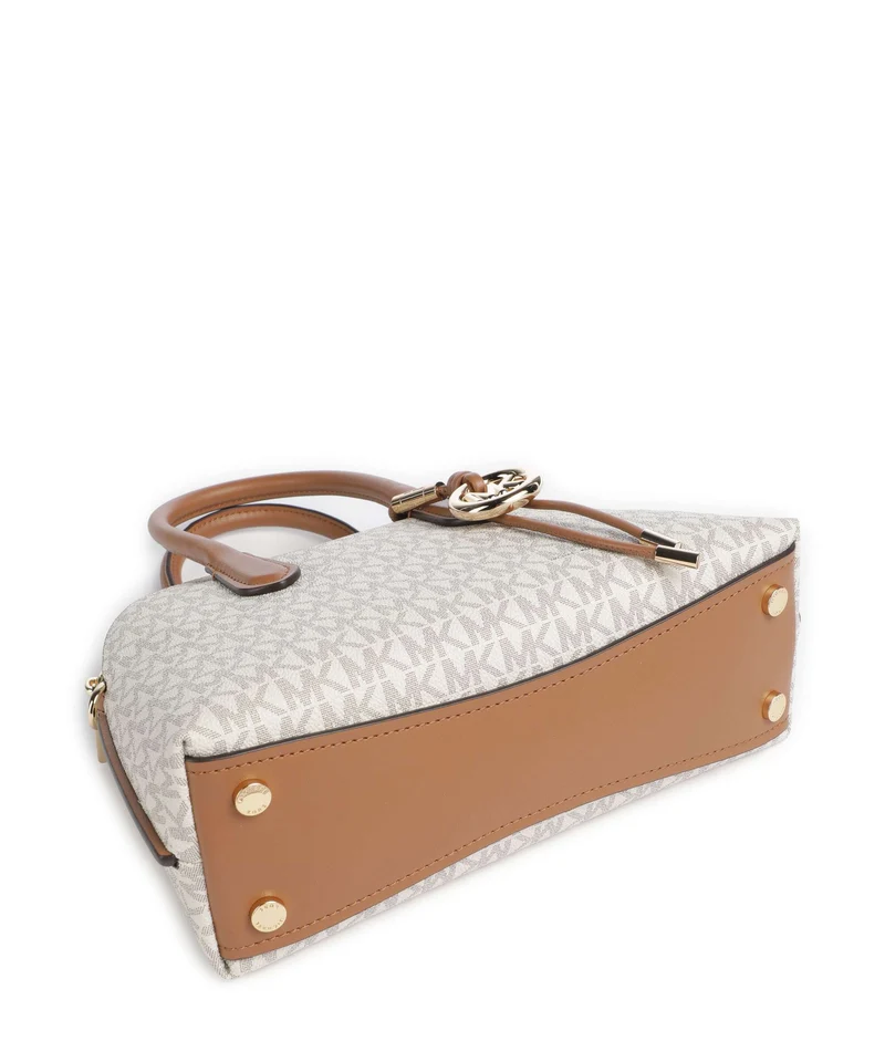 Michael Kors Freddie Medium Handtasche vanilla/acorn