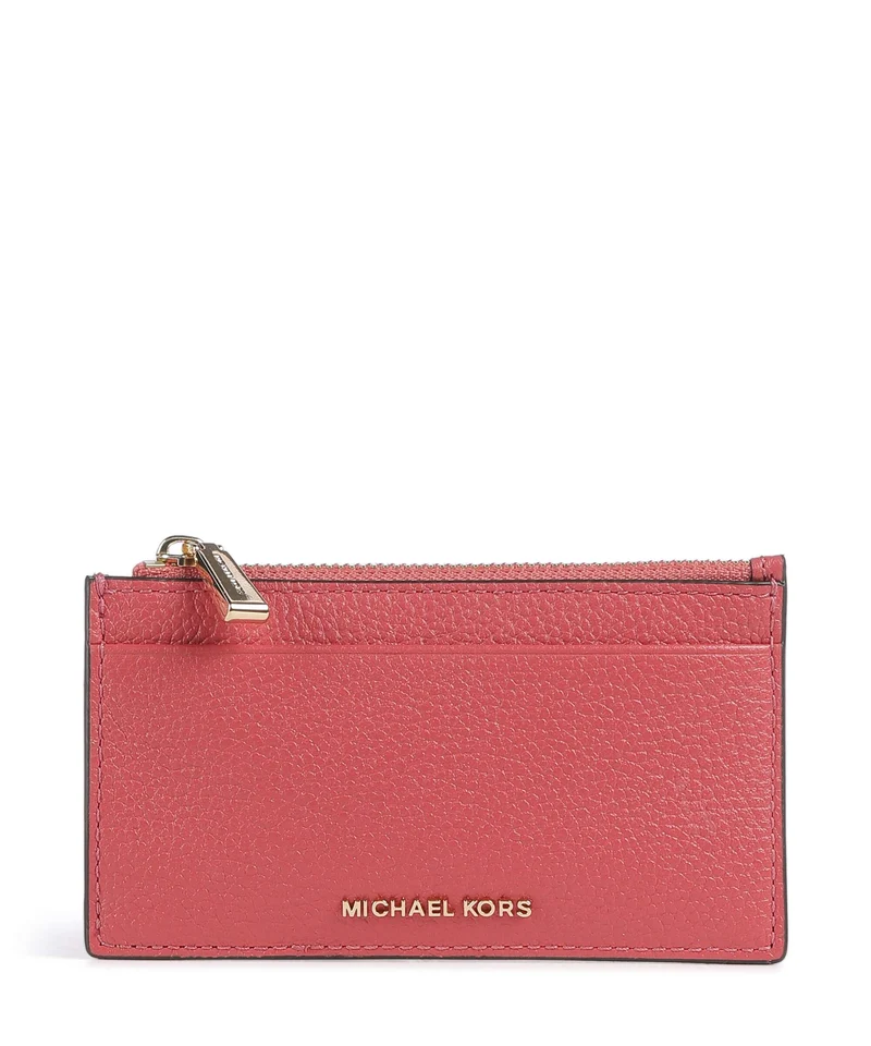 Michael Kors Jet Set Kreditkartenetui light berry sorbet