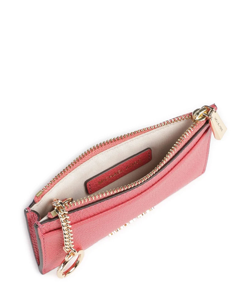 Michael Kors Jet Set Kreditkartenetui light berry sorbet