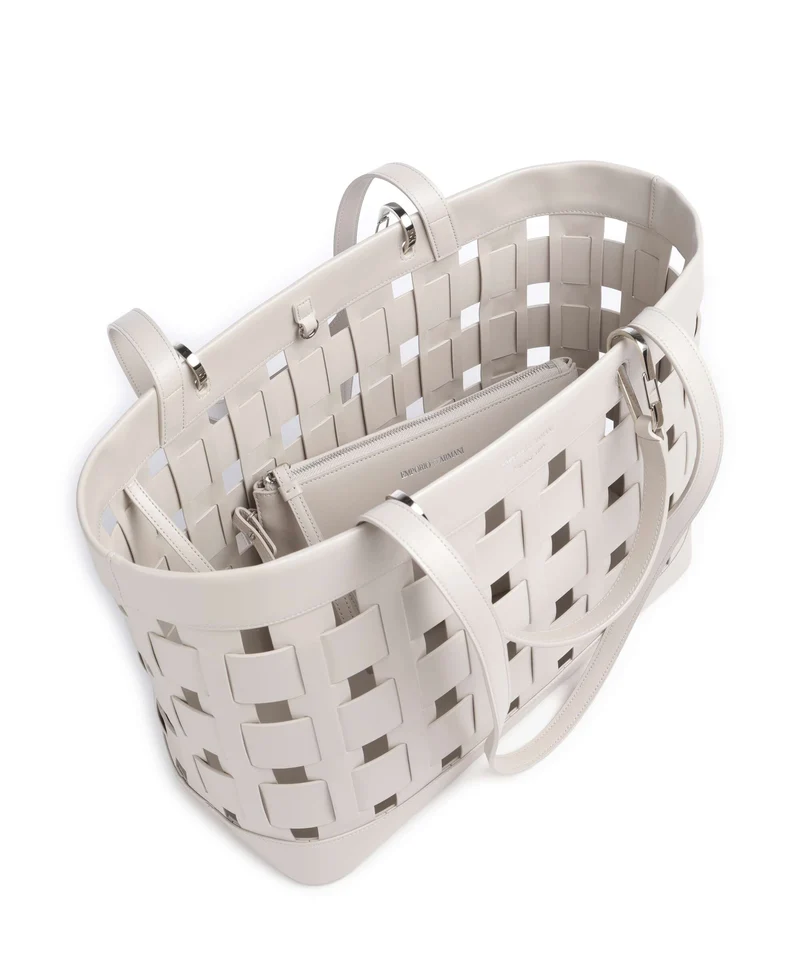 Emporio Armani My EA M Shopper silver gray