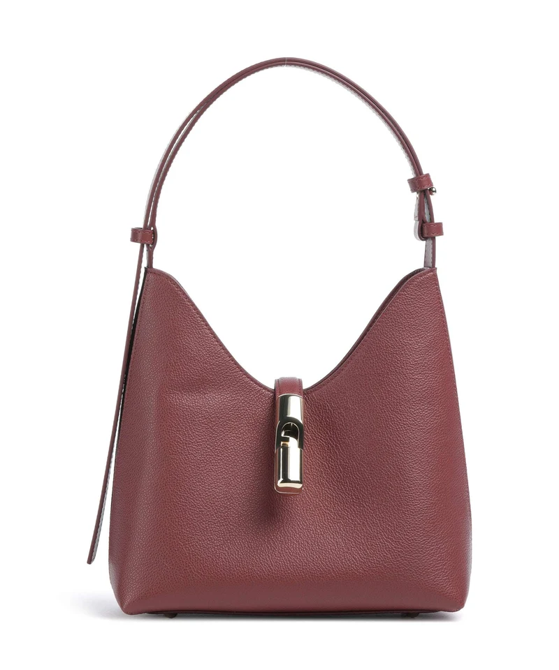 Furla Goccia S Schultertasche red apple
