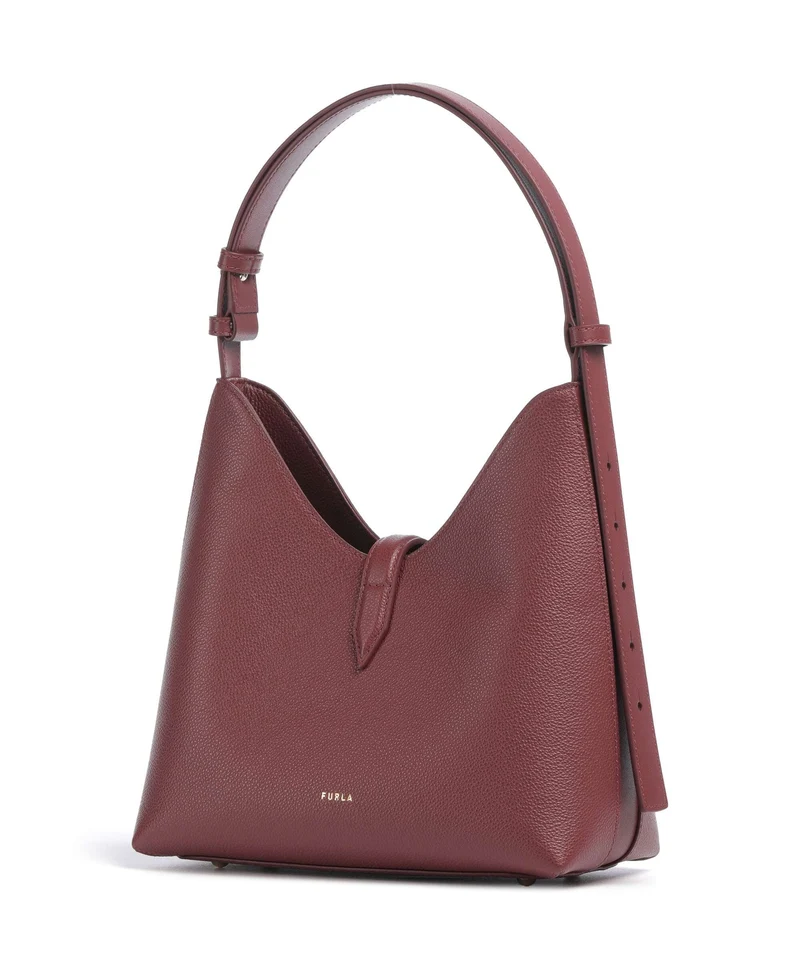 Furla Goccia S Schultertasche red apple
