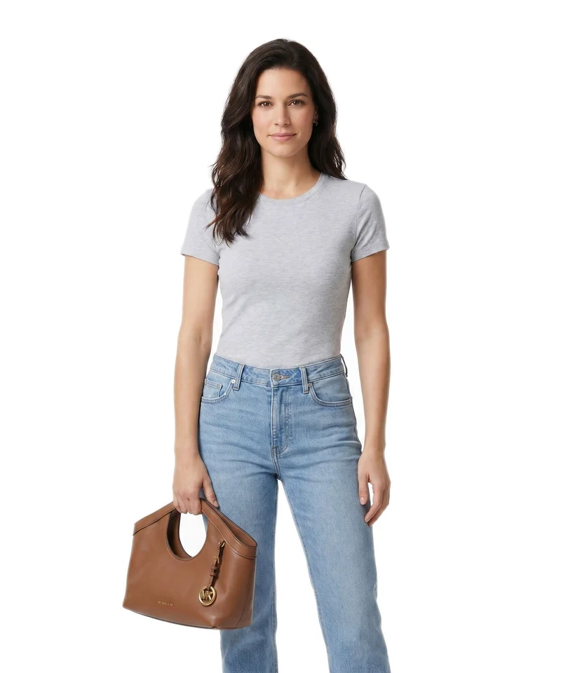 Michael Kors Haddie Medium Handtasche luggage