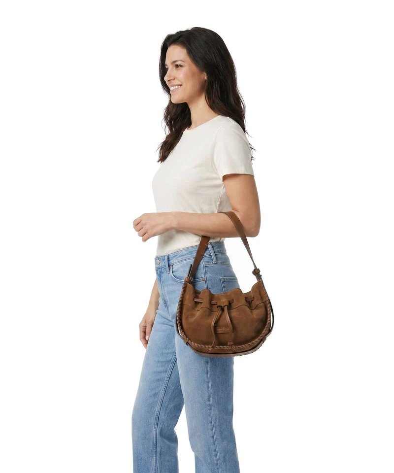 Marc O'Polo Aamina Schultertasche burnt tobacco