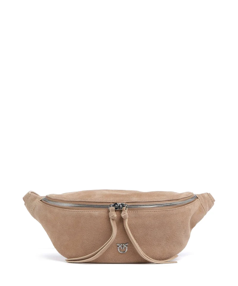 Pinko Gürteltasche beige/scoiattolo/antique gold