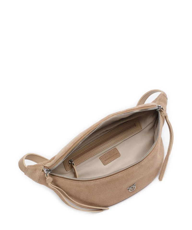 Pinko Gürteltasche beige/scoiattolo/antique gold