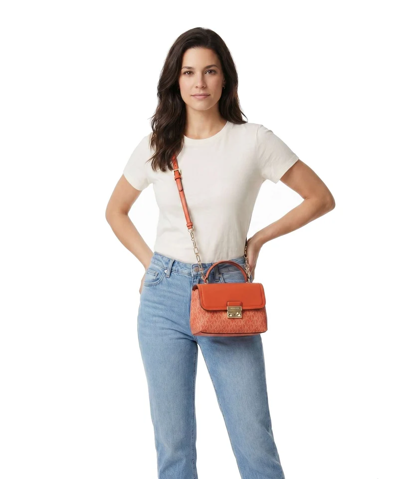 Michael Kors Tribeca XS Umhängetasche mimosa